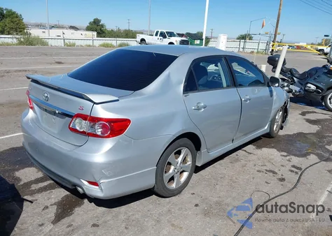 2012 Toyota Corolla S из США, поврежденный, VIN 5YFBU4EE8CP049563